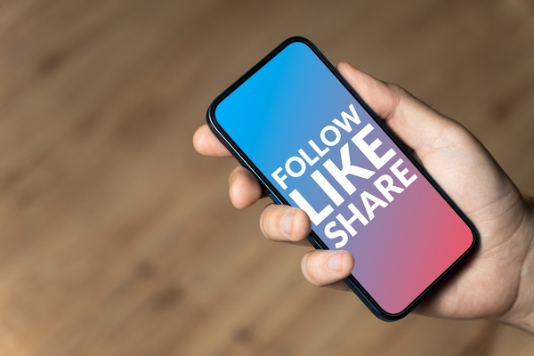 Social Media Follow, Like and Share Prompt